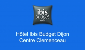 Bloc couleur logo Hotel Ibis Budget centre clemenceau